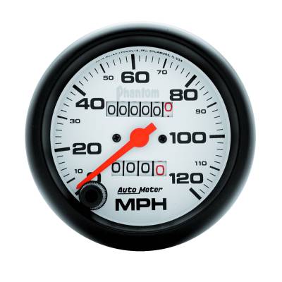 Auto Meter - Auto Meter Gauge; Speedometer; 3 3/8in.; 120mph; Mechanical; Phantom 5892