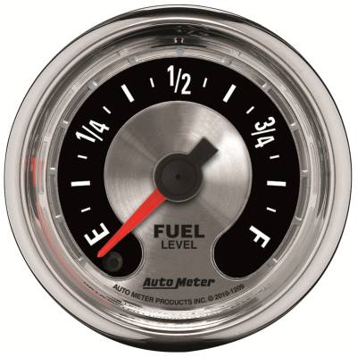 Auto Meter - Auto Meter Gauge; Fuel Level; 2 1/16in.; Programmable; American Muscle 1209