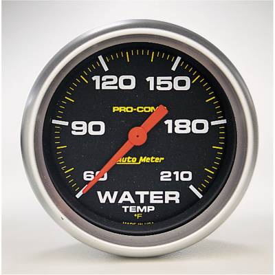 Auto Meter - Auto Meter Gauge; Low Water Temp; 2 5/8in.; 60-210deg. F; Digital Stepper Motor; Pro-Comp 5469