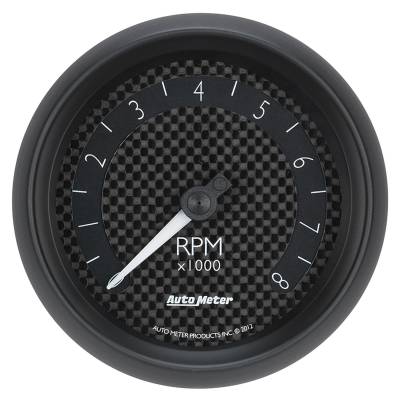 Auto Meter - Auto Meter Gauge; Tachometer; 3 3/8in.; 8k RPM; In-Dash; GT 8097