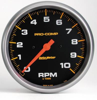 Auto Meter - Auto Meter Gauge; Tachometer; 5in.; 10k RPM; In-Dash; Pro-Comp 5160