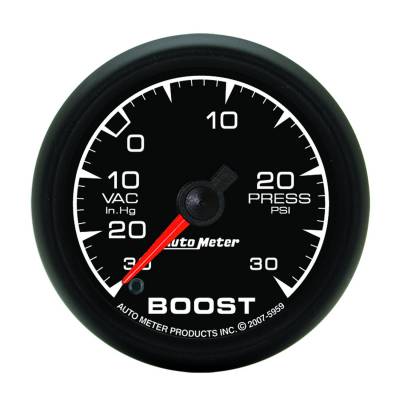 Auto Meter - Auto Meter Gauge; Vac/Boost; 2 1/16in.; 30inHg-30psi; Digital Stepper Motor; ES 5959