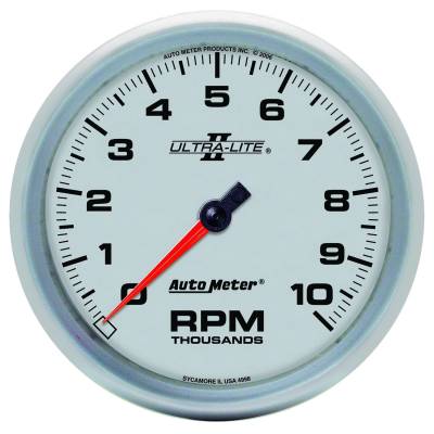 Auto Meter - Auto Meter Gauge; Tachometer; 5in.; 10k RPM; In-Dash; Ultra-Lite II 4998