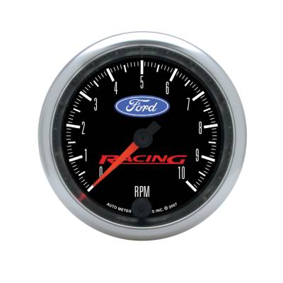 Auto Meter - Auto Meter Gauge; Tachometer; 3 3/8in.; 10k RPM; In-Dash; Ford Racing 880084