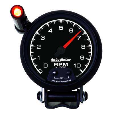 Auto Meter - Auto Meter Gauge; Tachometer; 3 3/4in.; 10k RPM; Pedestal w/ext. Quick-Lite; ES 5990