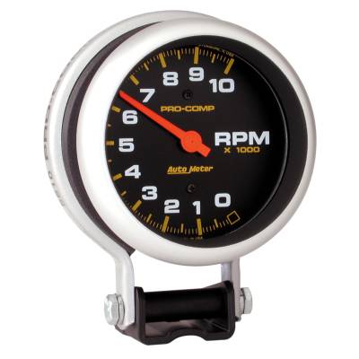 Auto Meter - Auto Meter Gauge; Tachometer; 3 3/4in.; 10k RPM; Pedestal; Pro-Comp 5610