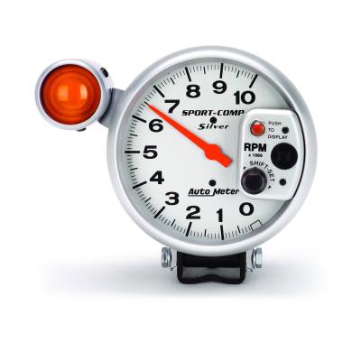 Auto Meter - Auto Meter Gauge; Tachometer; 5in.; 10k RPM; Pedestal w/ext. Shift-Lite; Ultra-Lite 3911