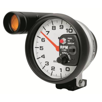 Auto Meter - Auto Meter Gauge; Tachometer; 5in.; 10k RPM; Pedestal w/ext. Shift-Lite; Phantom 5899