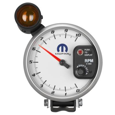 Auto Meter - Auto Meter Gauge; Tach; 5in.; 10k RPM; Pedestal w/Shift-Lite (Viper V10 Only/2.5PPR); Wht; 880410