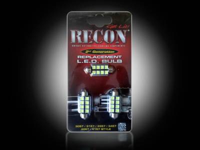 Recon Lighting - Dodge Dome Light Set LED Replacement - Fits Dodge RAM 02-08 1500 & 03-09 2500/3500