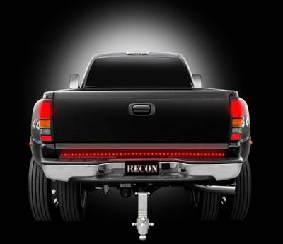 Recon Lighting - 60" Hyperlite Red LED "Line Of Fire" Tailgate Light Bar (Fits most full-sized trucks and SUV's)