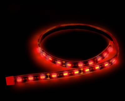 Recon Lighting - 15' Flexible IP68 Rated Waterproof Light Strip with Ultra High Power CREE LEDs (1-Piece) - RED