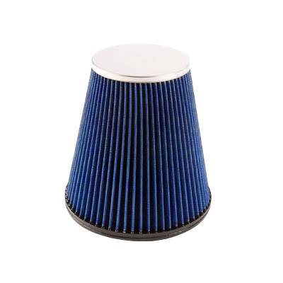 Bully Dog - RFI cone replacement filter, 8 layer cotton gauze - 2003-12 Cummins, Fits Intake part number 52102, 52103