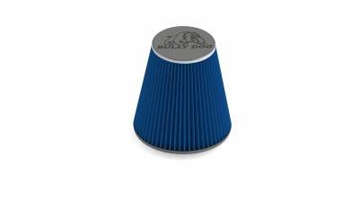 Bully Dog - RFI cone replacement filter, 8 layer cotton gauze - 2006-10 Duramax,  Fits for Intake part number 53101, 53102, 53252, 53253, 53202, 53203, 53152, 53153, 53106, 53107, 53105, 53108, 53204, 53254, 53255, 53206, 53205