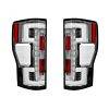 Recon Lighting - RECON 264299CL Ford Superduty F250/350/450/550 17-18 (Replaces OEM Halogen Style Tail Lights with or without BLIS Blind Spot Warning System) OLED TAIL LIGHTS – Clear Lens