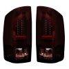 Recon Lighting - Dodge 02-06 RAM 1500 & 03-06 RAM 2500/3500 OLED Tail Lights – Dark Red Smoked Lens