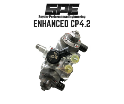Snyder Performance Engineering (SPE) - SPE ENHANCED CP4.2 HIGH PRESSURE FUEL PUMP- SUPPORTS UP TO 650HP