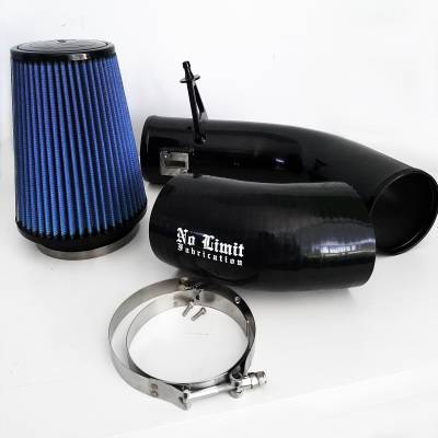 No Limit Fabrication  - 6.7 Cold Air Intake Black Oiled Filter 2017-Present No Limit Fabrication