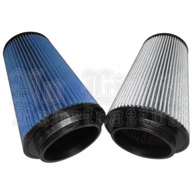 No Limit Fabrication  - Custom Dry Air Filter 03-16 Ford Super Duty Power Stroke 6.0 6.4 6.7 Stage 2 No Limit Fabrication