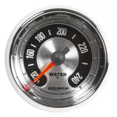 Auto Meter - Auto Meter Gauge; Water Temp; 2 1/16in.; 240deg. F; Mech; American Muscle 1232