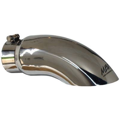 MBRP Exhaust Tip, 5" O.D.  Turn Down  4" inlet  14" length, T304 T5086