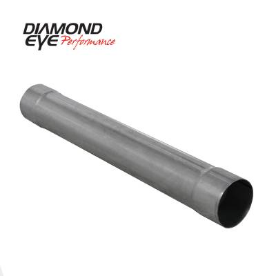 Diamond Eye Performance PERFORMANCE DIESEL EXHAUST PART-3.5in. ALUMINIZED PERFORMANCE MUFFLER REPLACEMEN 510200