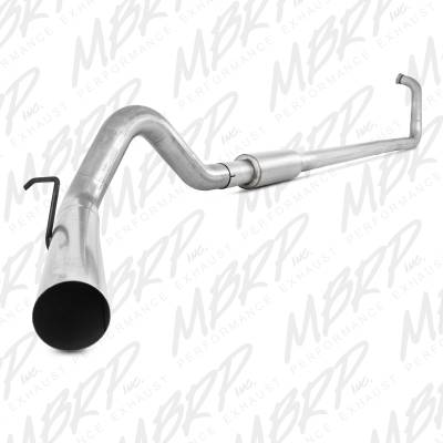 MBRP Exhaust 4" Turbo Back, Single Side Off-Road S6212P