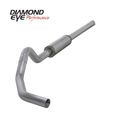 Exhaust Systems / Manifolds - Turbo Back Duals - Diamond Eye Performance - Diamond Eye Performance 2004.5-2007.5 DODGE 5.9L CUMMINS 2500/3500 (ALL CAB AND BED LENGTHS)-4in. ALUMIN K4234A