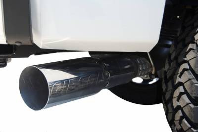 Gibson Performance Exhaust - Gibson Performance Exhaust 2011-2016 GM Filter-Back Single Exhaust System, Aluminized - Image 2