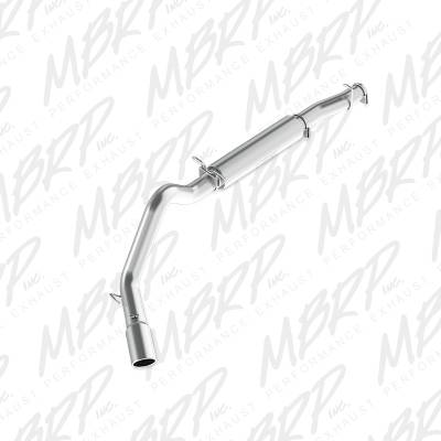 MBRP Exhaust 4" Cat Back, Single Side Exit, T409 S6285409