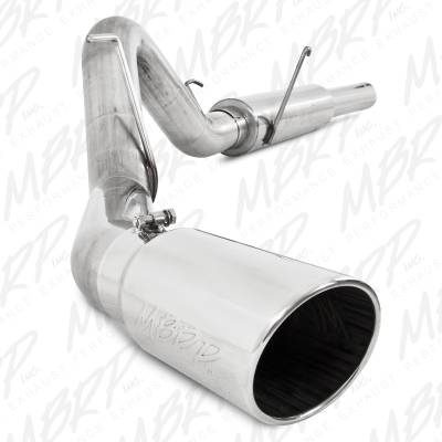 Exhaust Systems / Manifolds - Turbo Back Duals - MBRP Exhaust - MBRP Exhaust 4" Cat Back, Single Side Exit, T409 S6108409