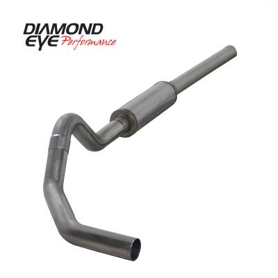 Exhaust Systems / Manifolds - Turbo Back Single - Diamond Eye Performance - Diamond Eye Performance 2004.5-2007.5 DODGE 5.9L CUMMINS 2500/3500 (ALL CAB AND BED LENGTHS)-4in. 409 ST K4234S