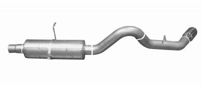 Exhaust Systems / Manifolds - Turbo Back Duals - Gibson Performance Exhaust - Gibson Performance Exhaust Cat-Back Single Exhaust System, Aluminized 315541