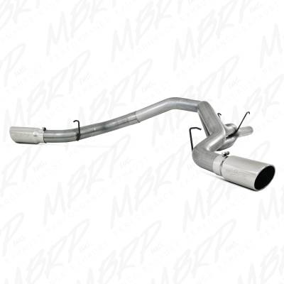 Exhaust Systems / Manifolds - Turbo Back Duals - MBRP Exhaust - MBRP Exhaust 4" Filter Back, Cool Duals, AL S6122AL