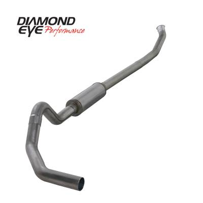 Exhaust Systems / Manifolds - Turbo Back Single - Diamond Eye Performance - Diamond Eye Performance 2004.5-2007.5 DODGE 5.9L CUMMINS 2500/3500 (ALL CAB AND BED LENGTHS)-4in. 409 ST K4235S