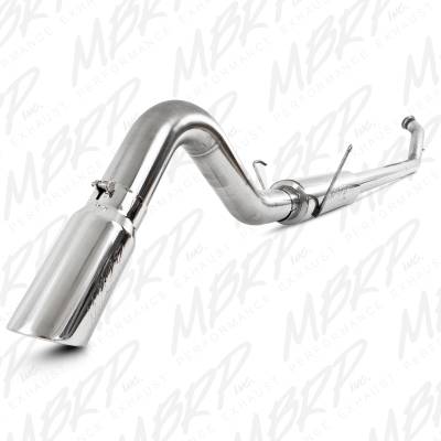 MBRP Exhaust 4" Turbo Back, Single Turn Down, T409 S6126TD