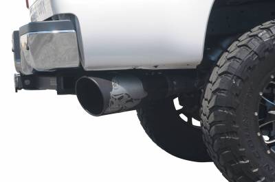 Gibson Performance Exhaust - Gibson Performance Exhaust Metal Mulisha Cat-Back Single Exhaust System, Stainless 60-0019 - Image 2