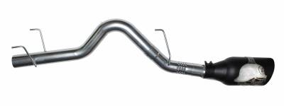 Exhaust Systems / Manifolds - Turbo Back Duals - Gibson Performance Exhaust - Gibson Performance Exhaust Metal Mulisha Cat-Back Single Exhaust System, Stainless 60-0022