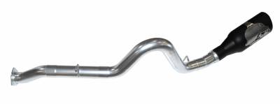 Exhaust Systems / Manifolds - Turbo Back Duals - Gibson Performance Exhaust - Gibson Performance Exhaust Metal Mulisha Cat-Back Single Exhaust System, Stainless 60-0025