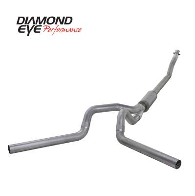 Exhaust Systems / Manifolds - Turbo Back Duals - Diamond Eye Performance - Diamond Eye Performance 1994-2002 DODGE 5.9L CUMMINS 2500/3500 (ALL CAB AND BED LENGTHS)-4in. ALUMINIZED K4214A