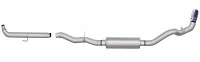 Exhaust Systems / Manifolds - Turbo Back Single - Gibson Performance Exhaust - Gibson Performance Exhaust Cat-Back Single Exhaust System, Aluminized 315594