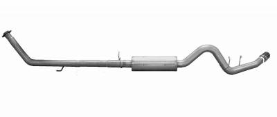 Exhaust Systems / Manifolds - Turbo Back Single - Gibson Performance Exhaust - Gibson Performance Exhaust Turbo-Back Single Exhaust System, Aluminized 316598