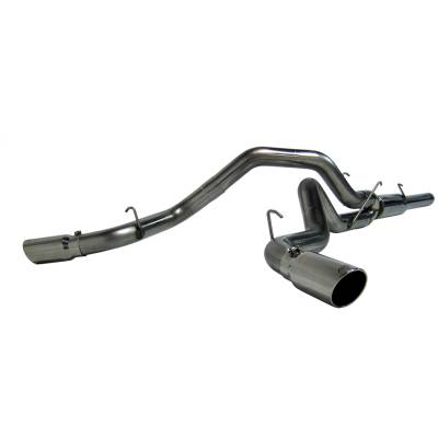 Exhaust Systems / Manifolds - Turbo Back Single - MBRP Exhaust - MBRP Exhaust 4" Cat Back, Cool Duals (4WD only), T409 S6110409