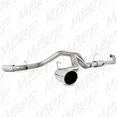 MBRP Exhaust 4" Turbo Back, Dual Side Exit, T409 S6128409