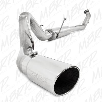 MBRP Exhaust 4" Turbo Back, Single Side Exit, T304 S6126304