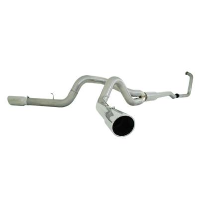 MBRP Exhaust 4" Turbo Back, Cool Duals (Stock Cat), T409 S6210409