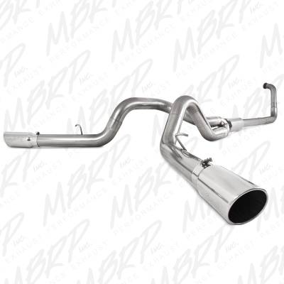 MBRP Exhaust 4" Turbo Back, Cool Duals, Off-Road, T409 S6214409