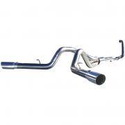 MBRP Exhaust 4" Turbo Back, Cool Duals (Stock Cat), T304 S6210304