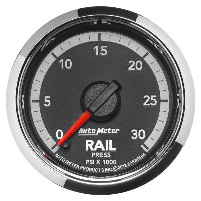 Auto Meter - Auto Meter Gauge; Rail Press; 2 1/16in.; 30kpsi; Digital Stepper Motor; Ram Gen 4 Fact. Mat 8594 - Image 1