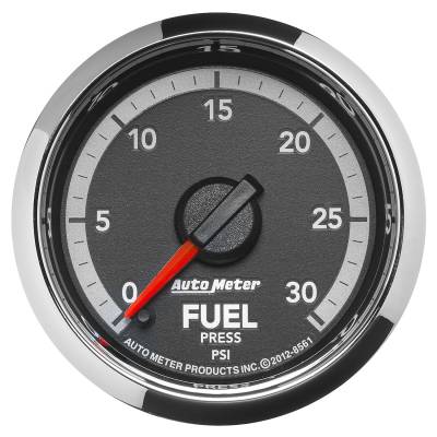 Auto Meter Gauge; Fuel Press; 2 1/16in.; 30psi; Digital Stepper Motor; Ram Gen 4 Fact. Matc 8561